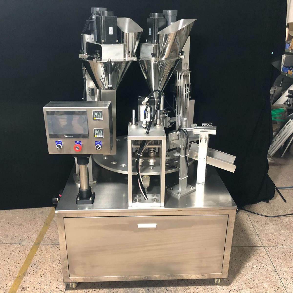 Coffee Capsule Filling Sealing Machine Automatic