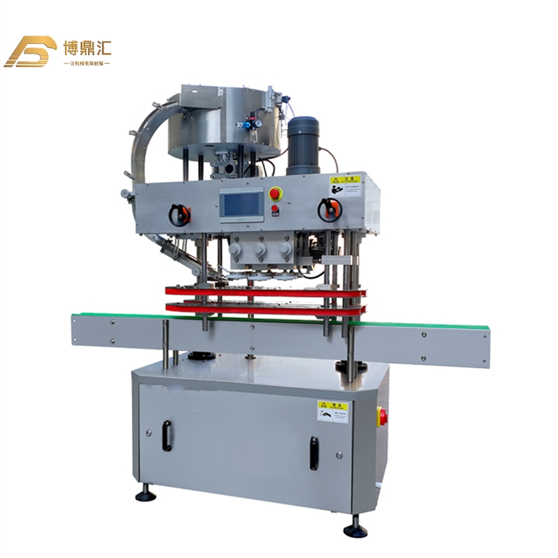 Automatic Vertical Plastic Glass Bottle Capper Sealer Capping Machine for Cosmetic Shampoo Honey Fruit Juice Drinks Filling
