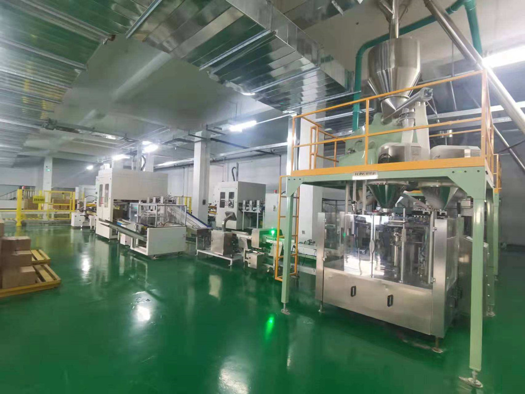 High Speed Multistation Multihead Weigher Automatic Powder Packaging Machine for PE Bag 1kg 2.5kg 5kg