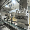  Dual Station Semi-Automatic Powder Filling Packaging Sewing Machine for Flour Starch Cornmeal PE Woven Bag 2.5kg 5kg 10kg 25kg