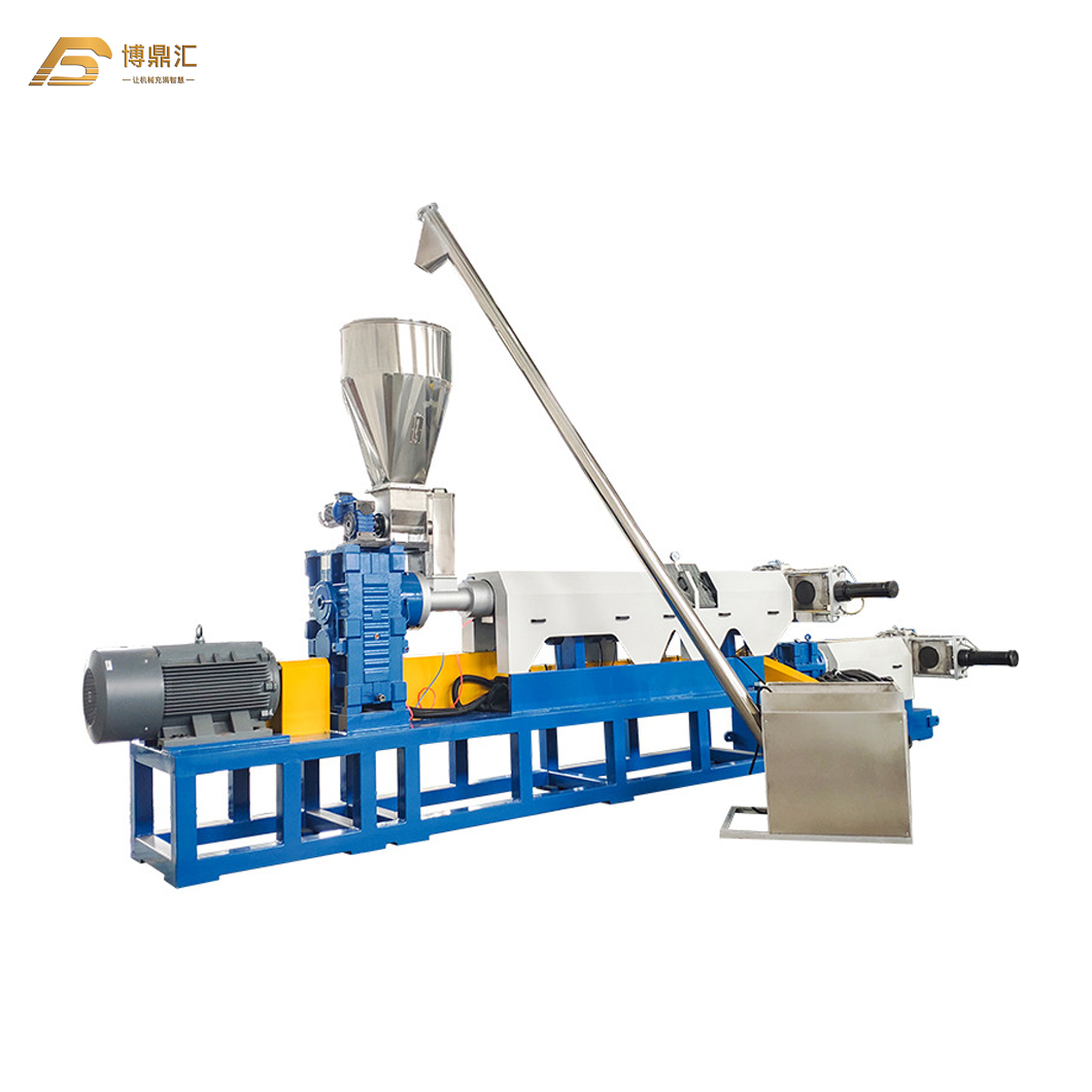 Single Screw PE PP HDPE PS ABS Plastic Recycling Granulator Pellet Machine
