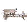 Automatic Continuous Snack Food Popcorn Potato Chips Paper Cup Bowl Filling Sealing Machine for Beverage Juice Milk Yogurt 