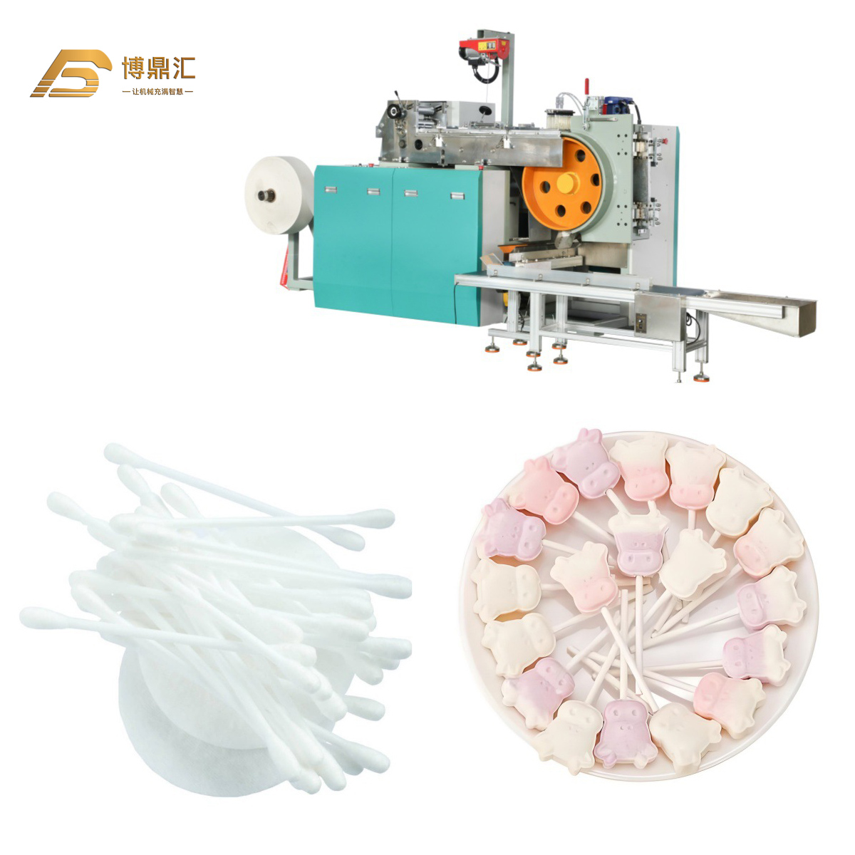 Disposable Paper Stick Making Machine for Lollipop Candy Swab