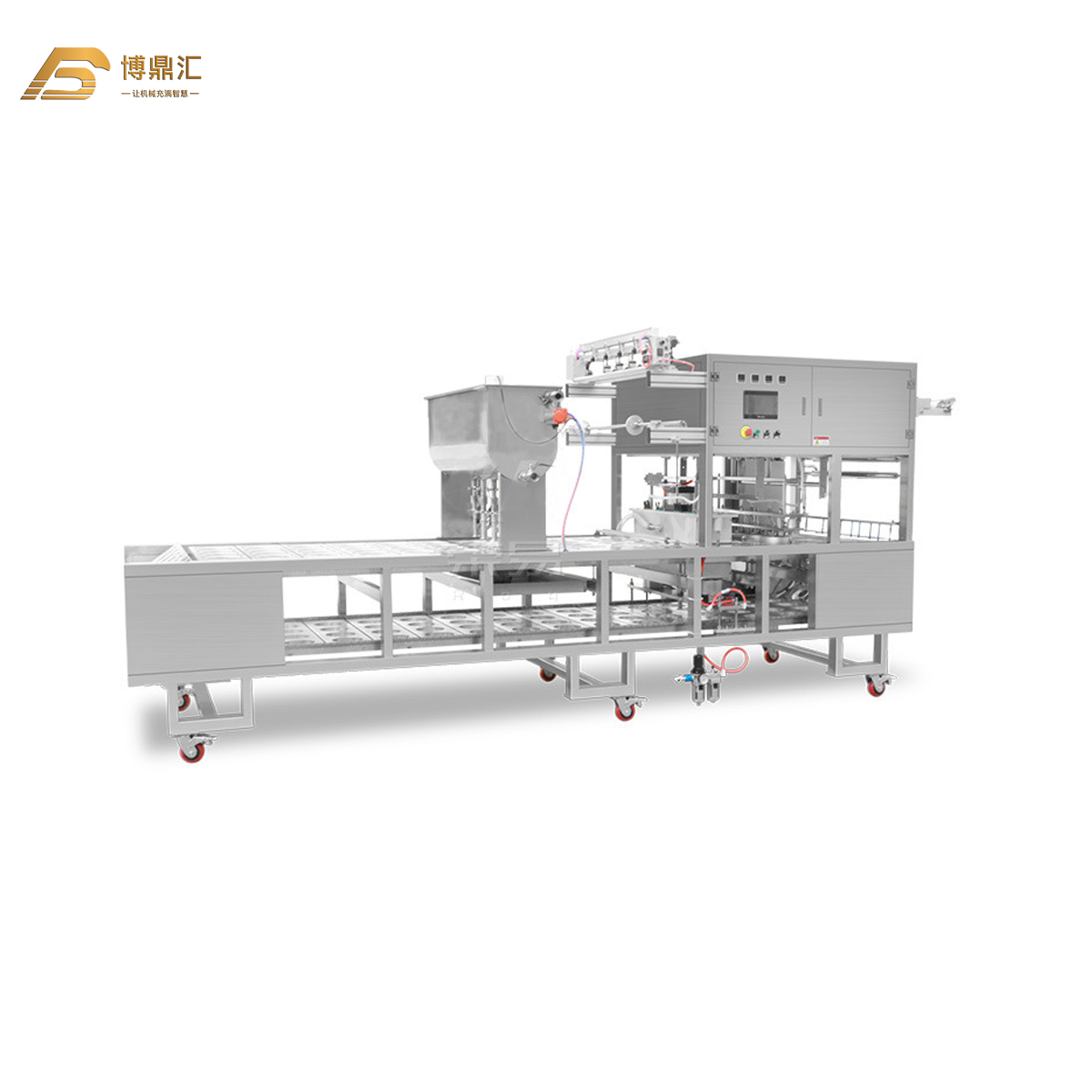 Plastic Paper Meal Instant Noodle Cup Tray Sealing Machine Automatic