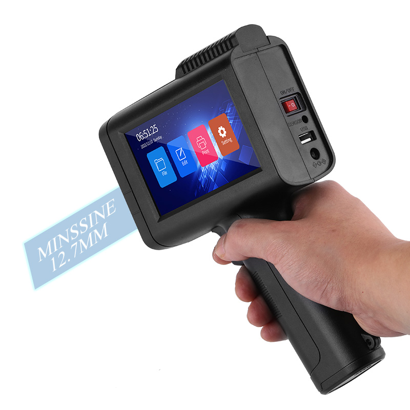 Handheld Portable Small Inkjet Date Code Printing Machine