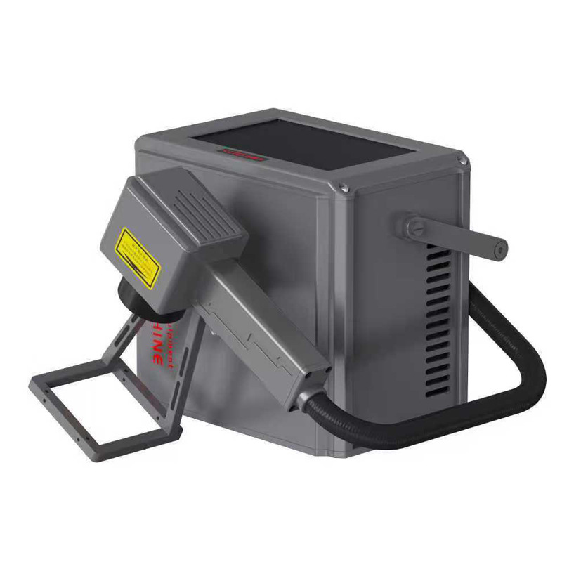 Good Price Handheld Portable Mini 20W 30W 50W Small Fiber Laser Printer Making Machine for Metal Resin Tires