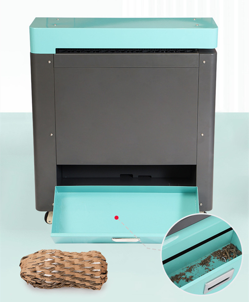 Heavy Duty Industrial Grade Cardboard Paper Crinkle Electric Cutting Shredder Machine for Recycle Carton Box Packaging