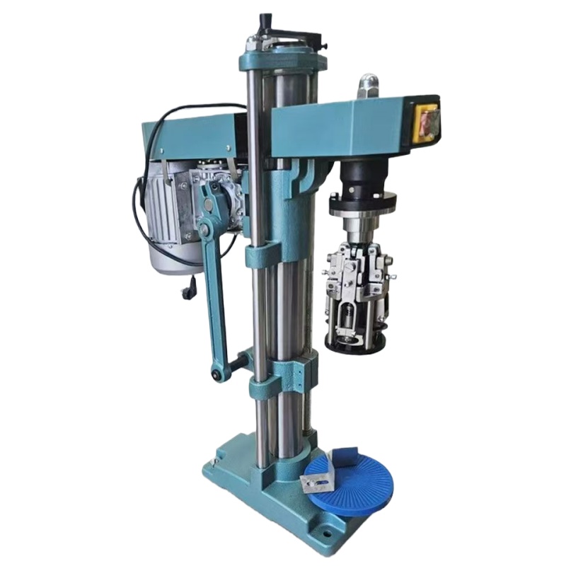 semi-automatic aluminum cap wine Liquid medicine Whiskey Cocktail screw capping machine