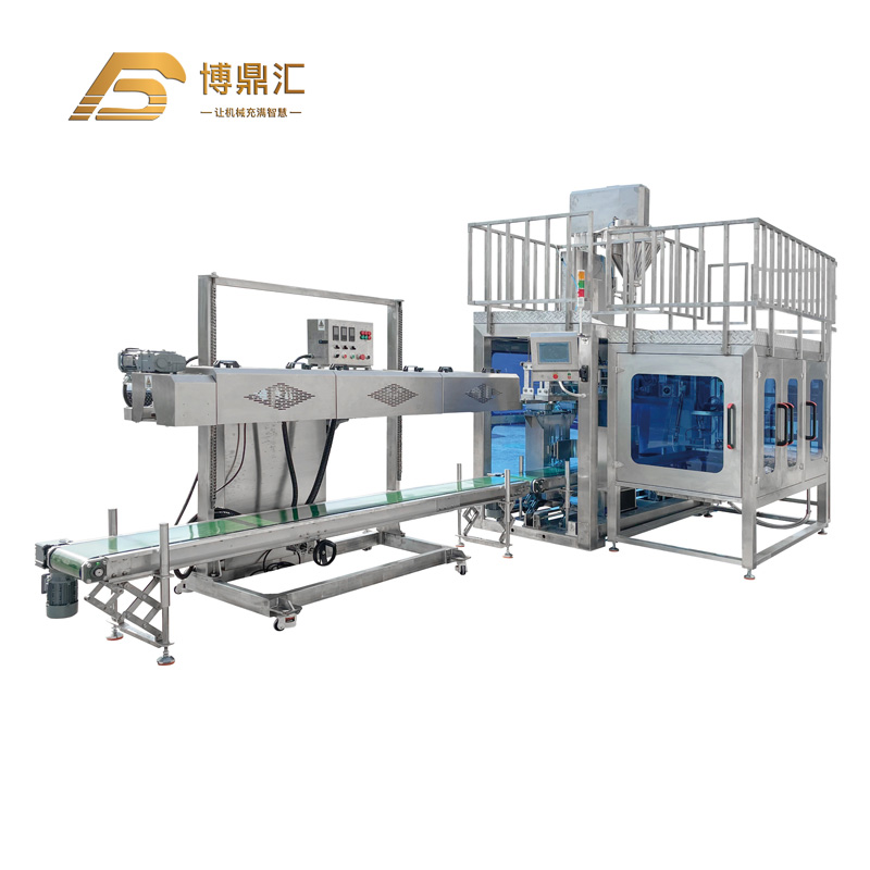 Automatic Lifting 25kg Powder Packaging Machine Single Helix Feed