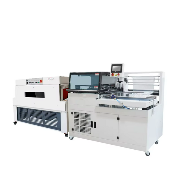 Automatic L Type Heat Shrink Sealer Food Tool Box Heat Shrinking Cutting Sealing Wrapping Packaging Machine