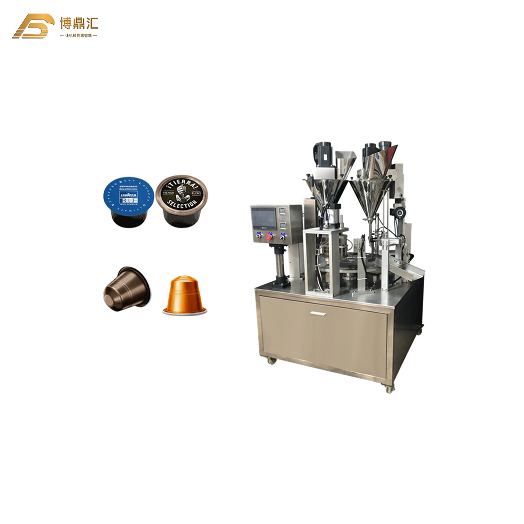 Coffee Capsule Filling Sealing Packing Machine Automatic