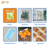 Horizontal Chicken Biscuits Cookie Frozen Fish Meat Automatic Vacuum Pillow Packing Machine