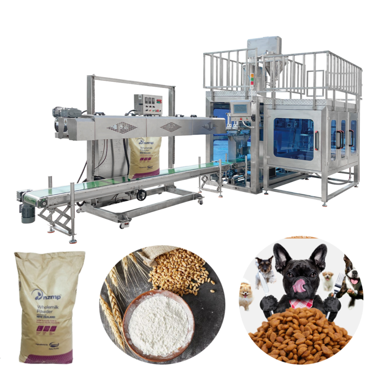 Fully automatic lifting single-station packaging machine DC-S25-CJ