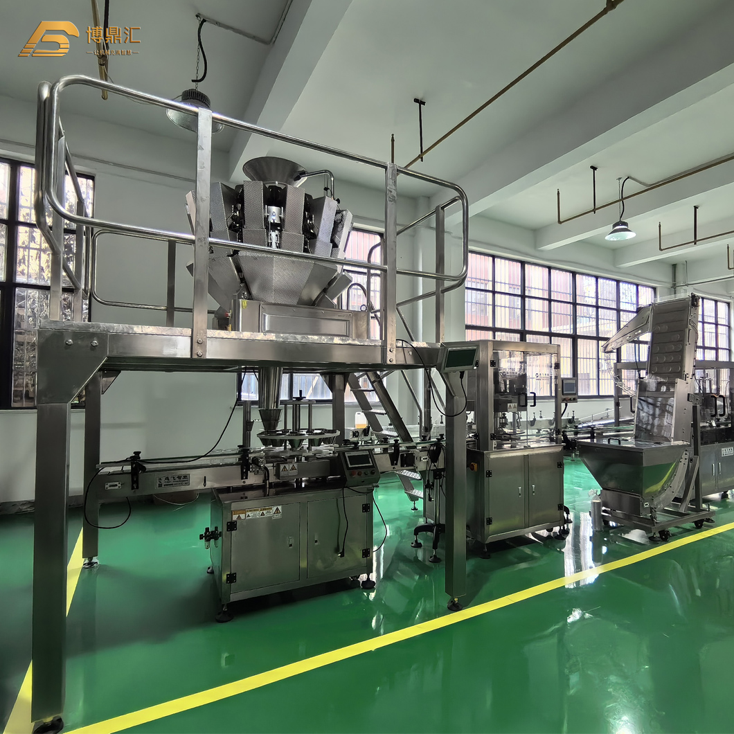 Automatic Packaging Machine Production Line for Nuts Walnuts Sunflower Seeds