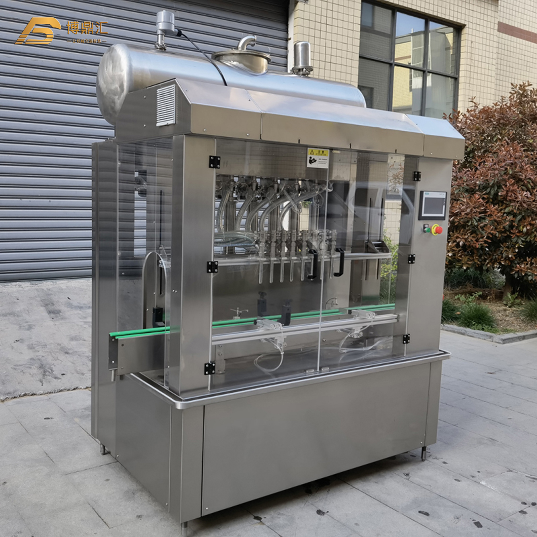 8 Head Servo Motor Honey Sesame Paste Gel Filling Machine Automatic