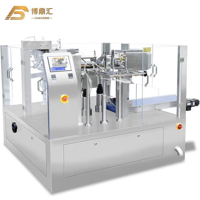 Automatic Rotary Filling Sealing Packaging Machine for Ketchup Mustard Butter