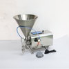 Food Grade High Viscosity Rotary Lobe Pump Filler Semi-Automatic Filling Machine With Hopper for Honey Chocolate Cream Paste Cosmetic 