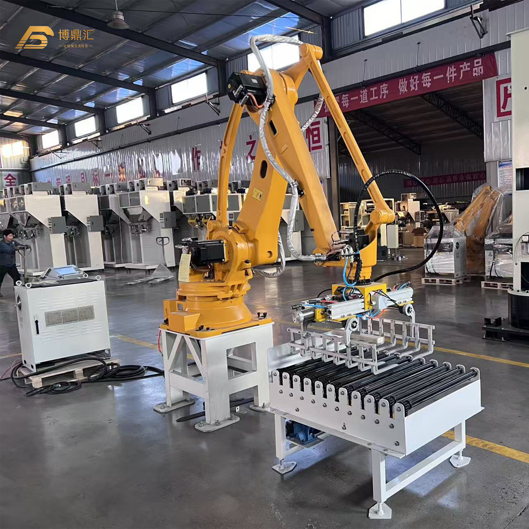 Automatic Bag Unpacking Machine Depalletizer Robot