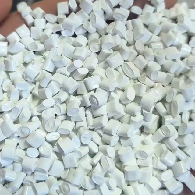 Water beverage bottle rPET recycled plastic pellets 