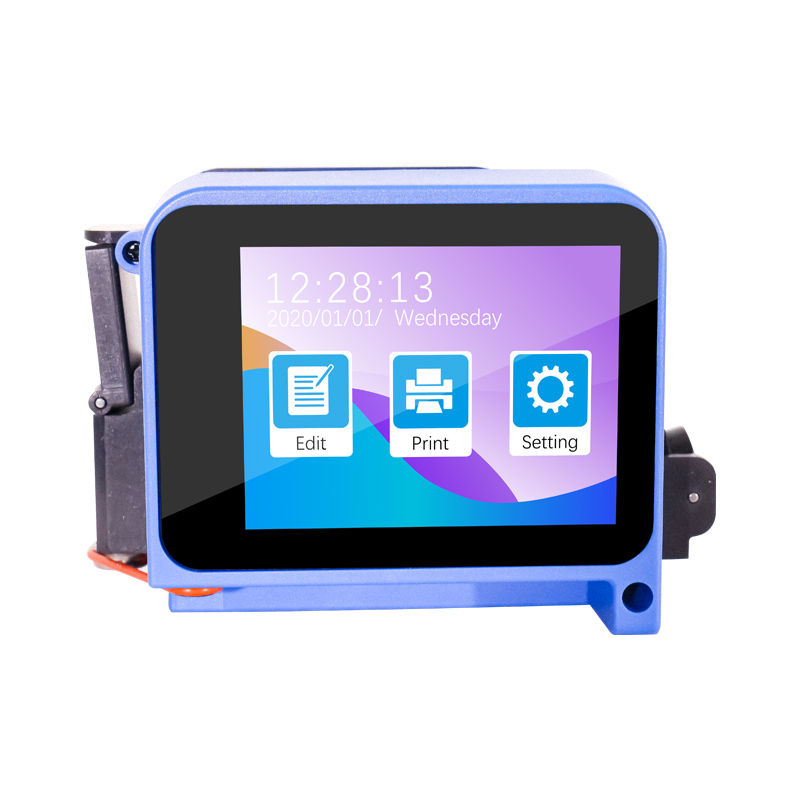 Plastic Bag Rubber Hose Barcode Inkjet Printing Machine Handheld