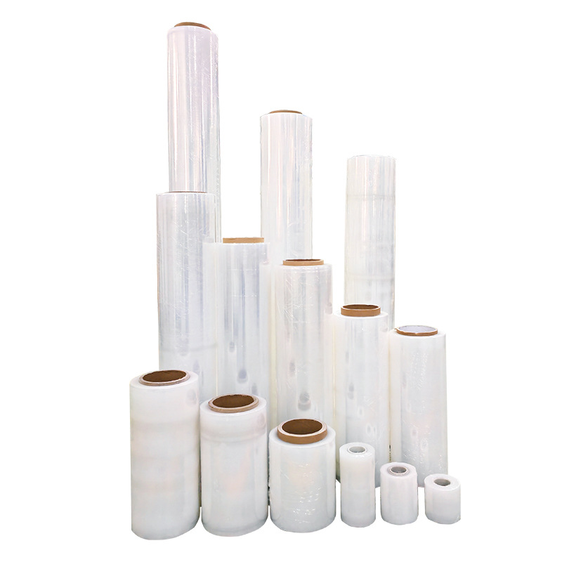 Customized PE Packaging Color Shrink Wrap Stretch Film Roll for Wrapping Machine Industrial Logistics