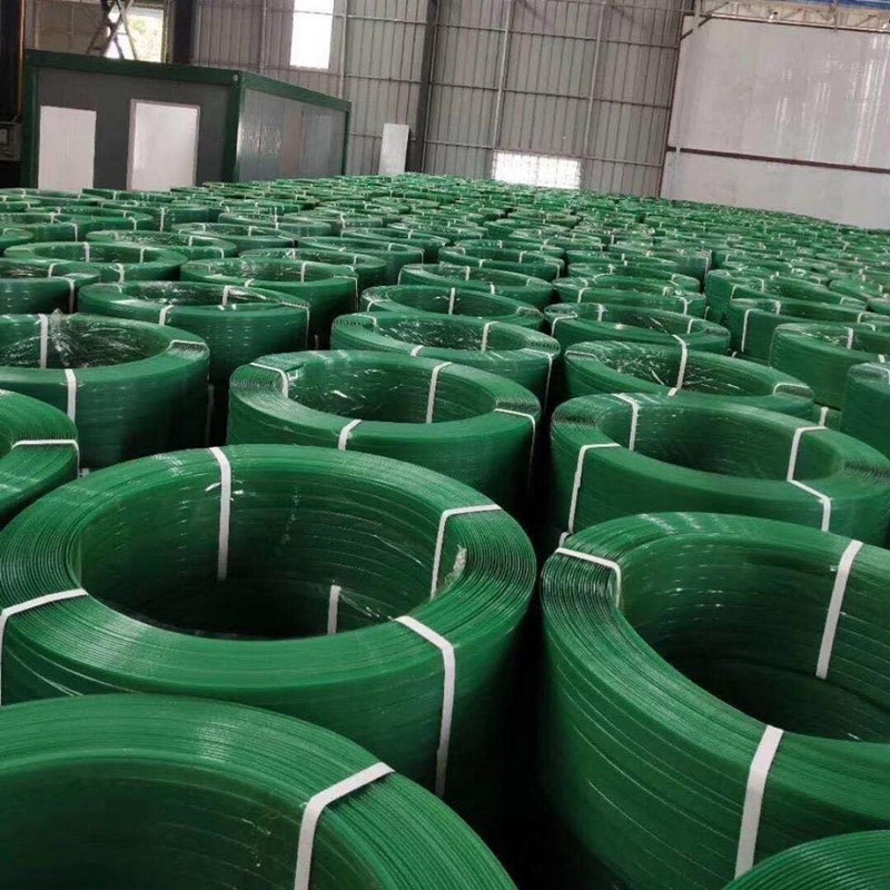 High Quality 16mm Heavy Green Color Plastic Bundle Packing Belt PET PP Strap Band Polyester Strappring for Carton Box Packaging