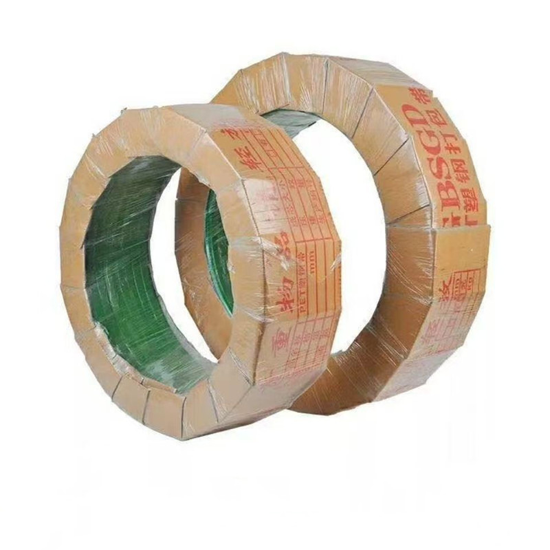 High Quality 16mm Heavy Green Color Plastic Bundle Packing Belt PET PP Strap Band Polyester Strappring for Carton Box Packaging