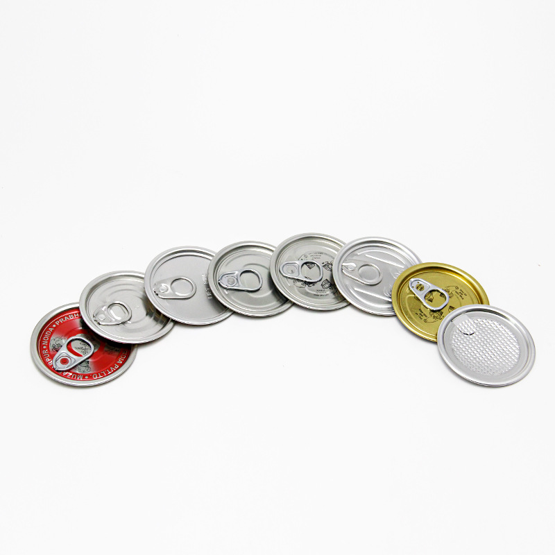 Durable Easy Pull Ring Aluminum Can Lids Cover for Soda Beer Pet Food