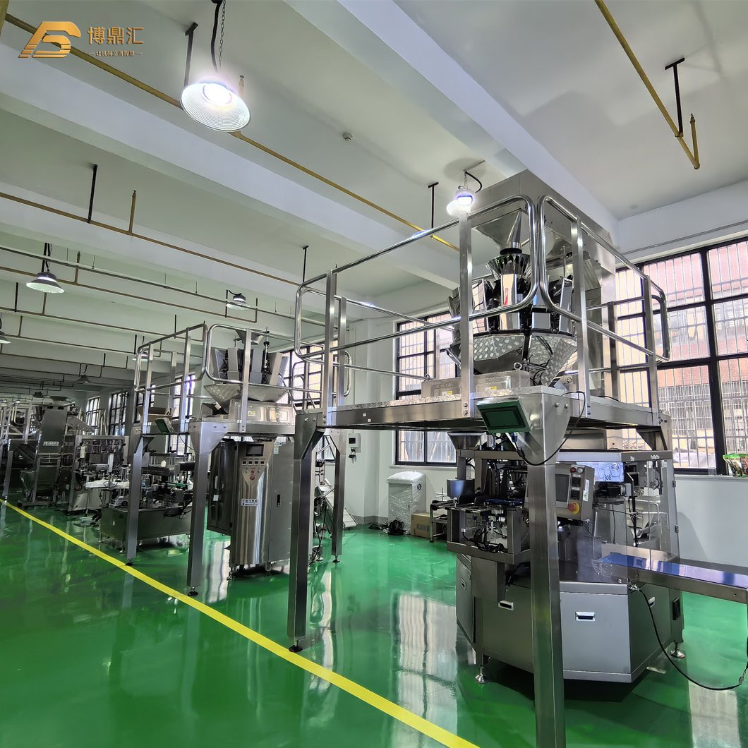 Automatic Packaging Machine Production Line for Nuts Walnuts Sunflower Seeds