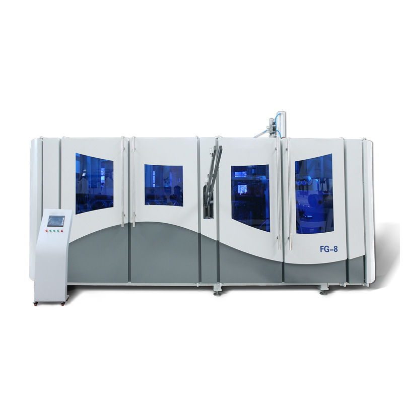 Beverage glass water plastic bottle blowing machine 