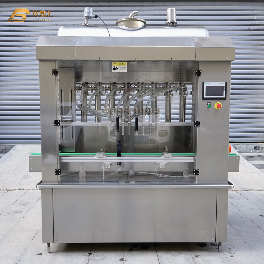 8 Head Servo Motor Honey Sesame Paste Gel Filling Machine Automatic