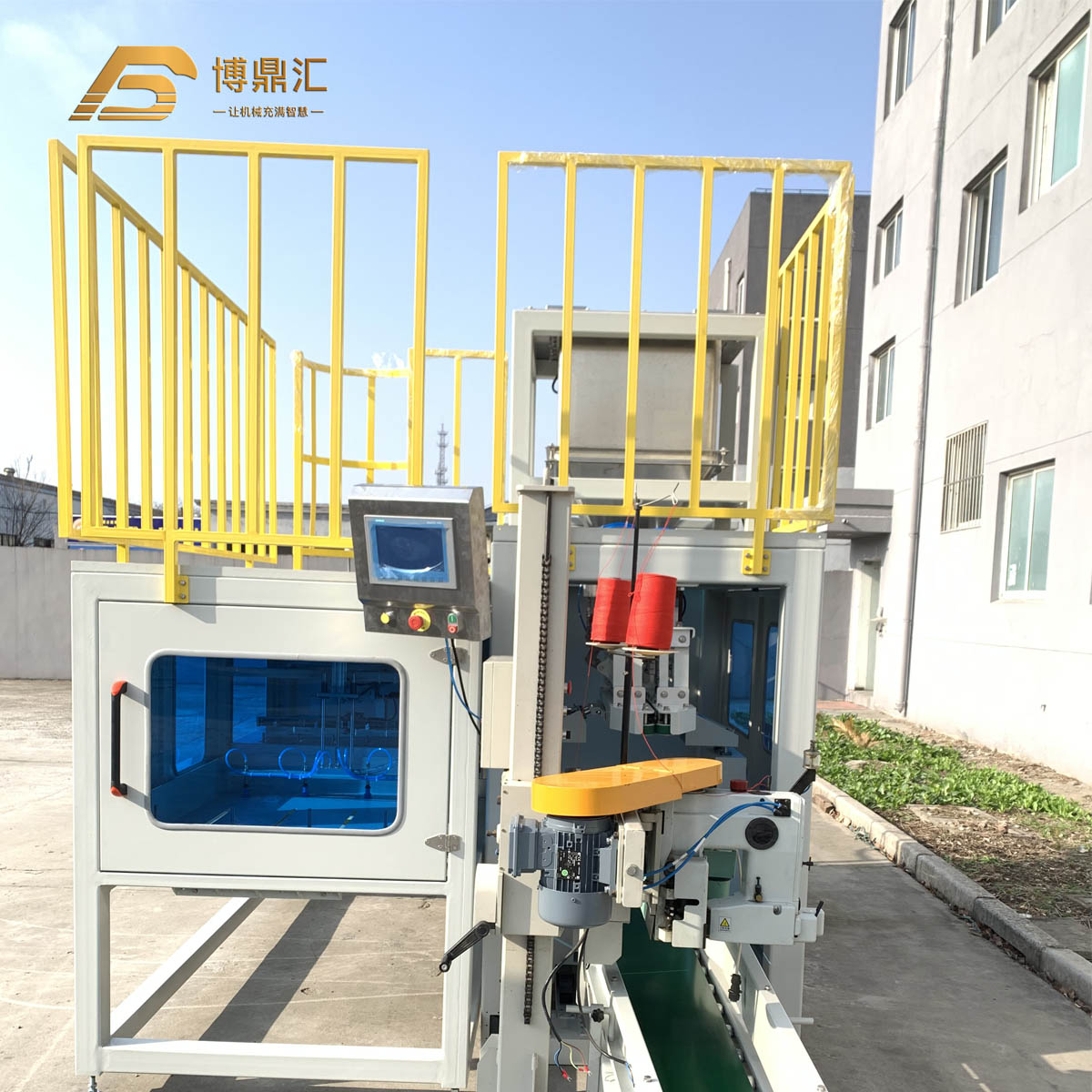 Automatic Granule Feed Rice Nuts Filling Packaging Machine