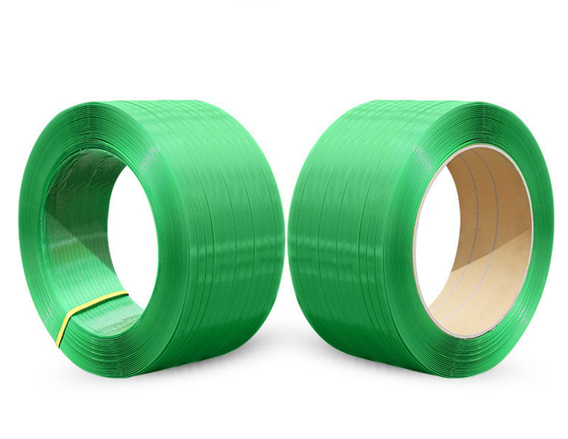 High Quality 16mm Heavy Green Color Plastic Bundle Packing Belt PET PP Strap Band Polyester Strappring for Carton Box Packaging