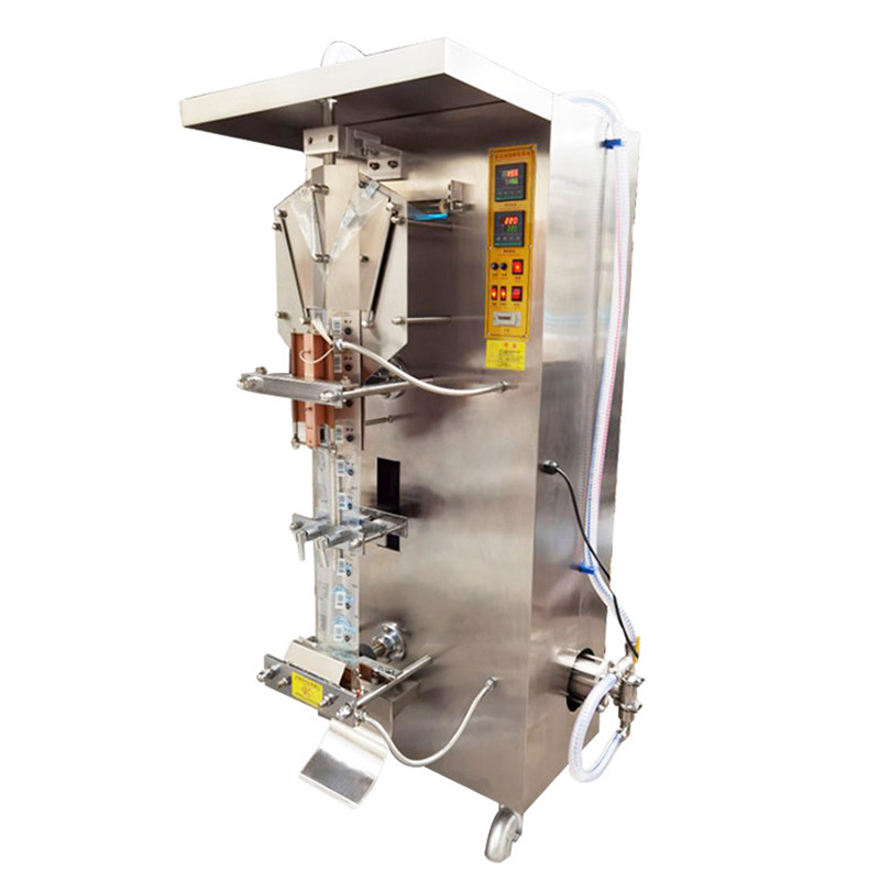 High-Speed Automatic Vertical Liquid Packaging Sealing Filling Machine for Small Pouch Sachet Pure Water Juice Bag Making