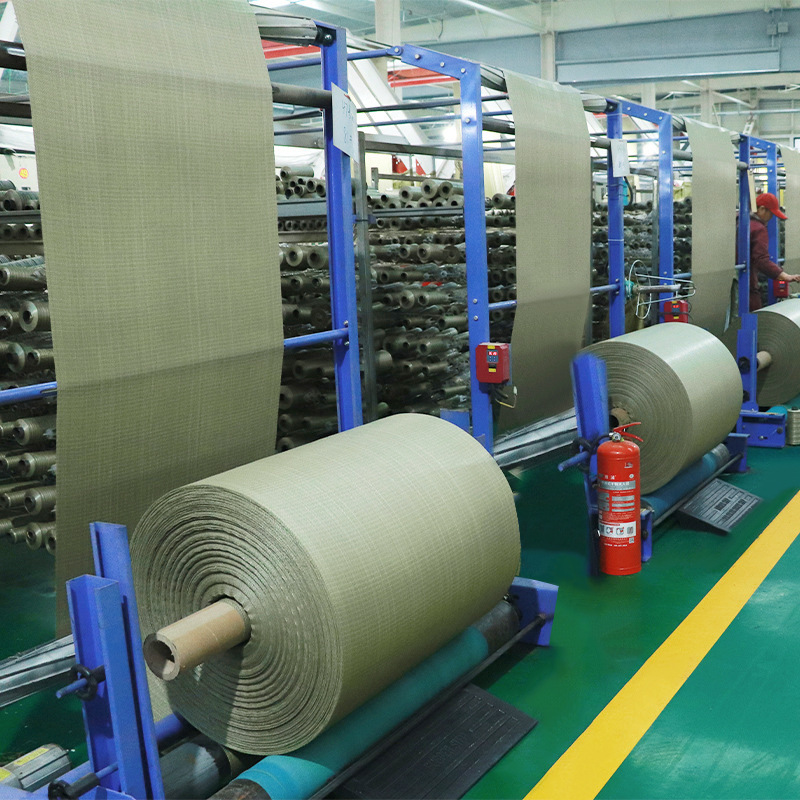 Custom 20-90cm Width Woven Polypropylene PP Fabric Roll for Seeds Rice Flour Agriculture Industrial Logistics Packaging