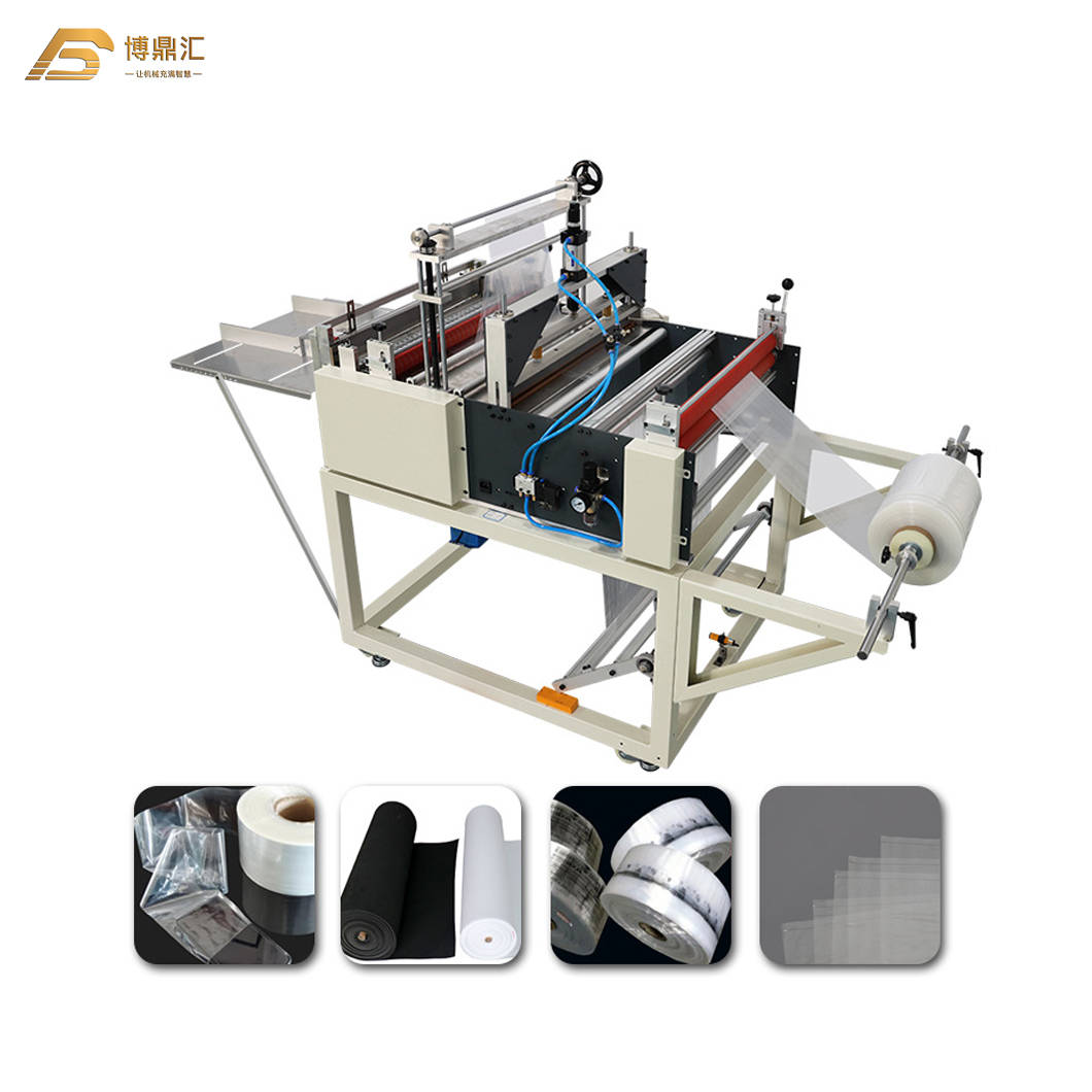 Automatic Plastic PVC Transparent Bag Making Machine 