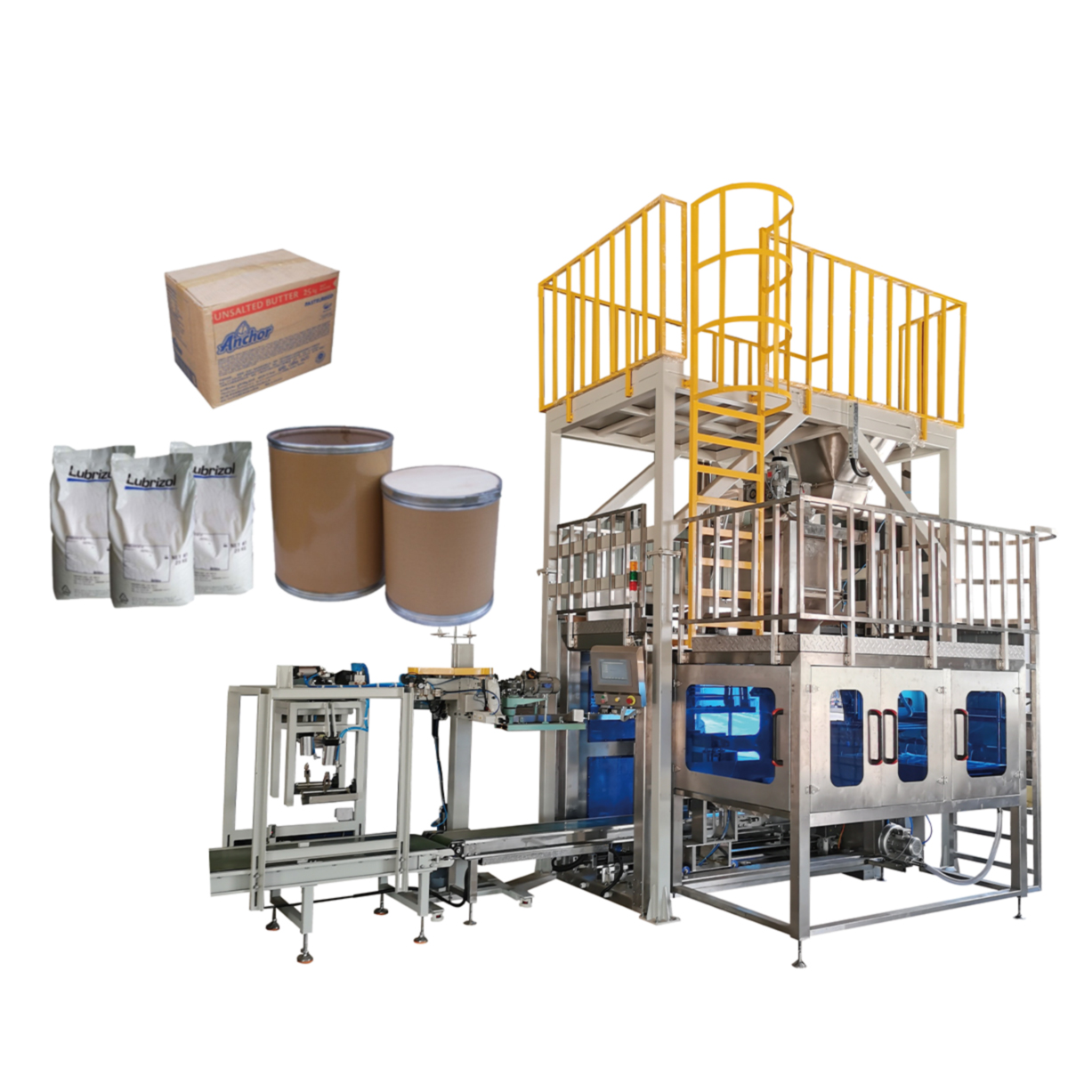 Fully automatic double Helix Powder Packaging machine DC-S25-SJ-1
