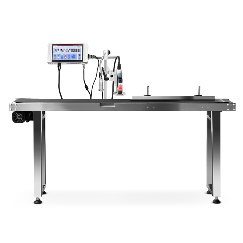Touch Screen Online Text Qr Code Barcode Logo Marking Tij Thermal Inkjet Printer with Ink Cartridges