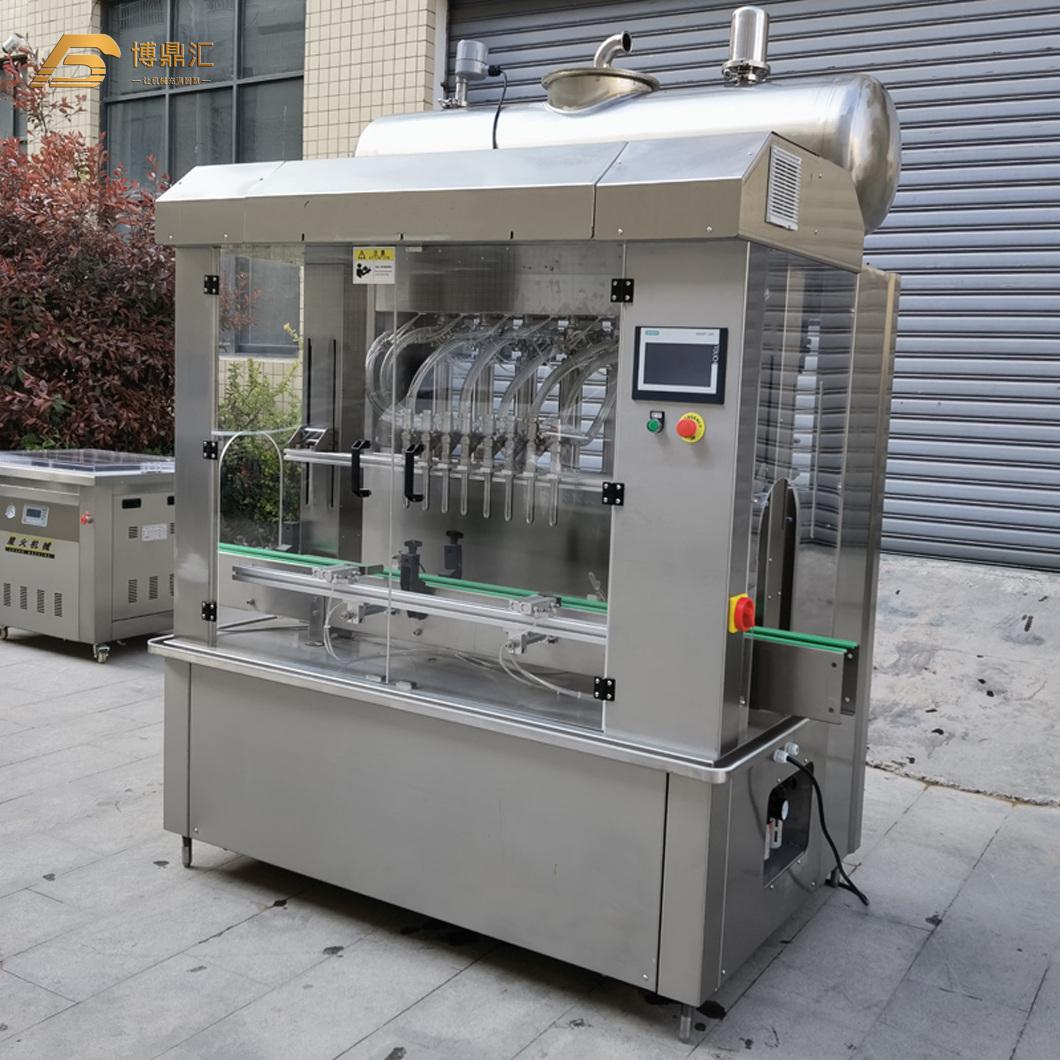 8 Head Servo Motor Honey Sesame Paste Gel Filling Machine Automatic
