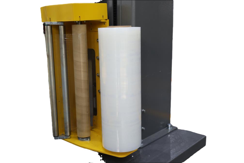 Package medical consumable pallets wrapping machine