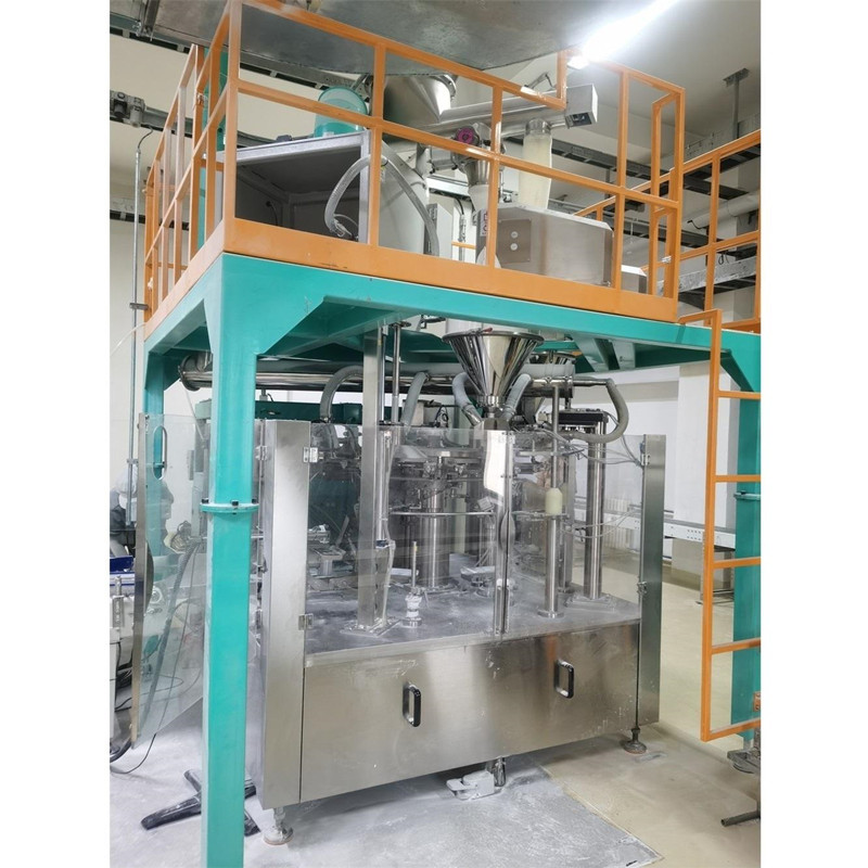 High Speed Multistation Multihead Weigher Automatic Powder Packaging Machine for PE Bag 1kg 2.5kg 5kg