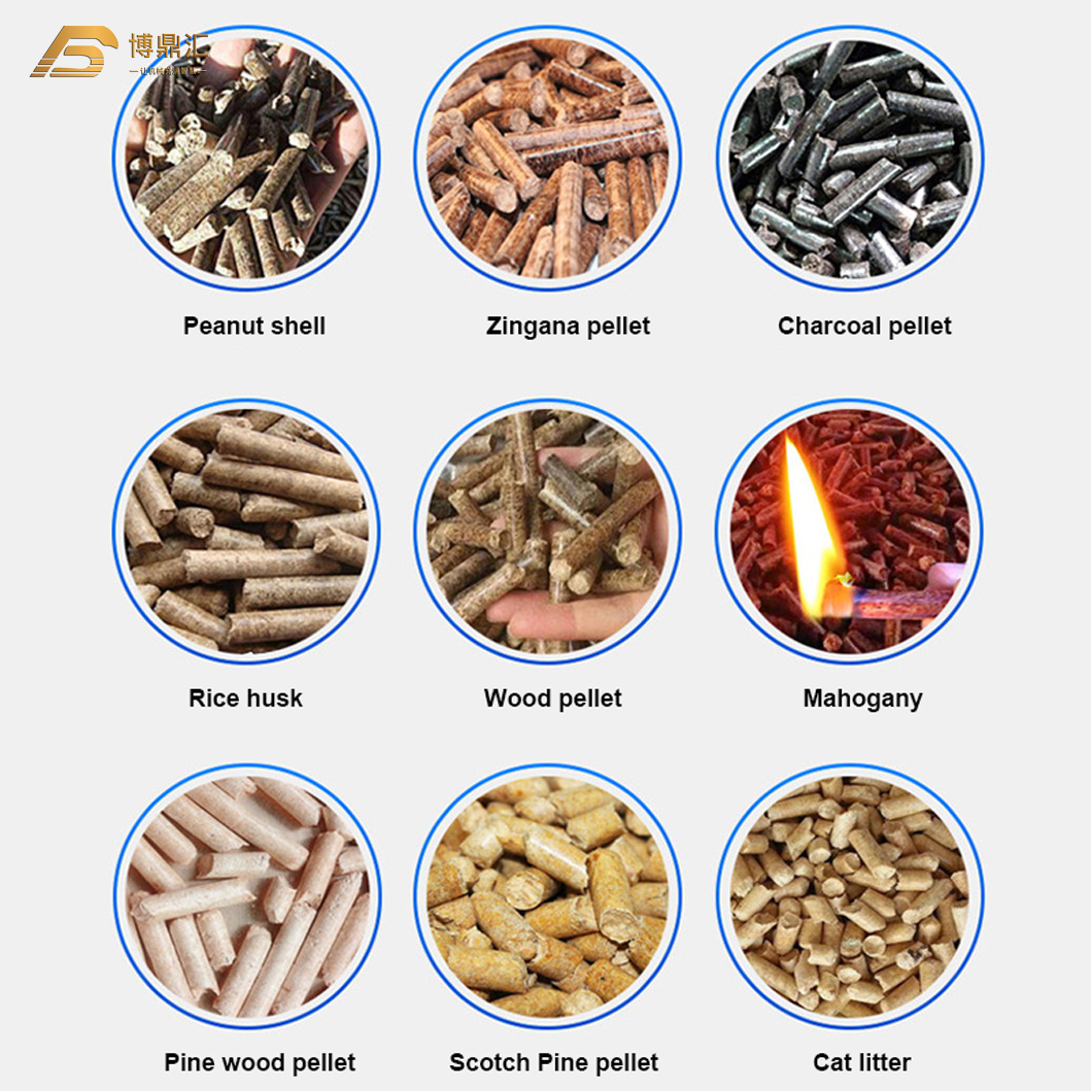Biomass Wood Straw Leaf Pellet Making Mill Machine