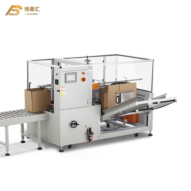Automatic Flap Carton Box Erector Case Opening Machine