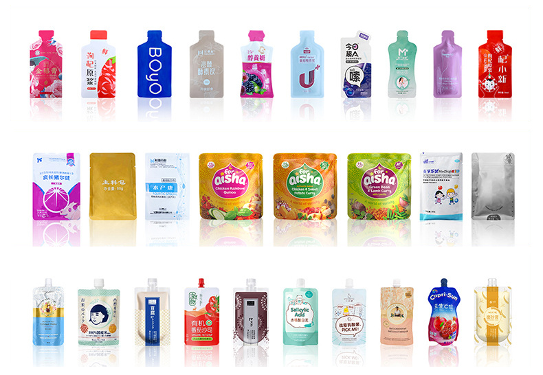 Automatic HFFS Packaging Machine Horizontal for Stand Up Pouchs Packing