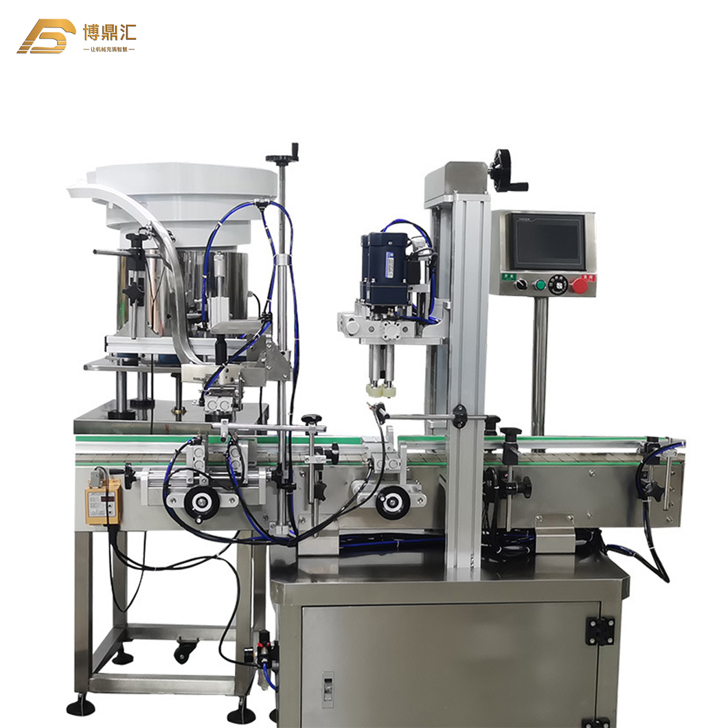 Plastic Bottle Cap Automatic Capping Sealing Machine for Medicine Water